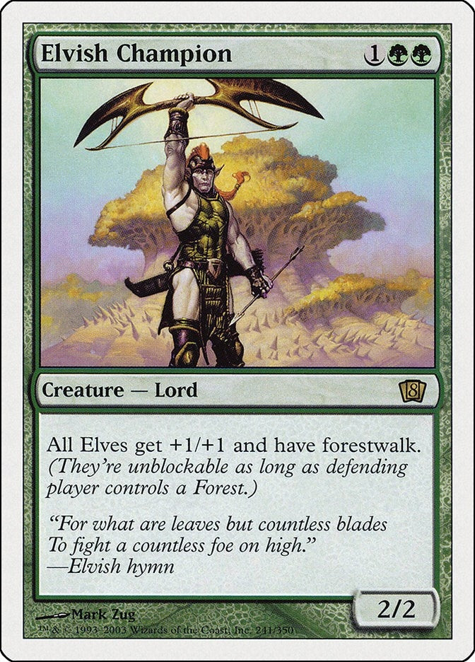 Image for Elvish Champion (241) (8th Edition) - Magic: The Gathering