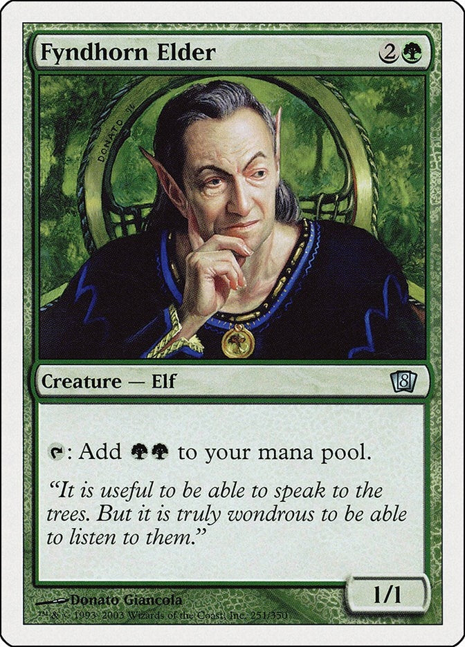 Image for Fyndhorn Elder (251) (8th Edition) - Magic: The Gathering