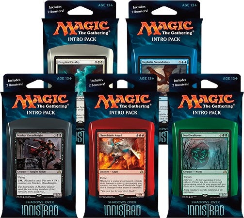 Image for Shadows over Innistrad Intro Pack - Set of 5 - Magic: The Gathering