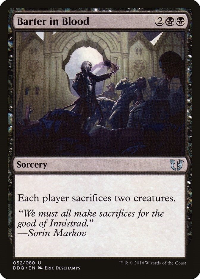 Image for Barter in Blood (52) (Blessed vs. Cursed) - Magic: The Gathering