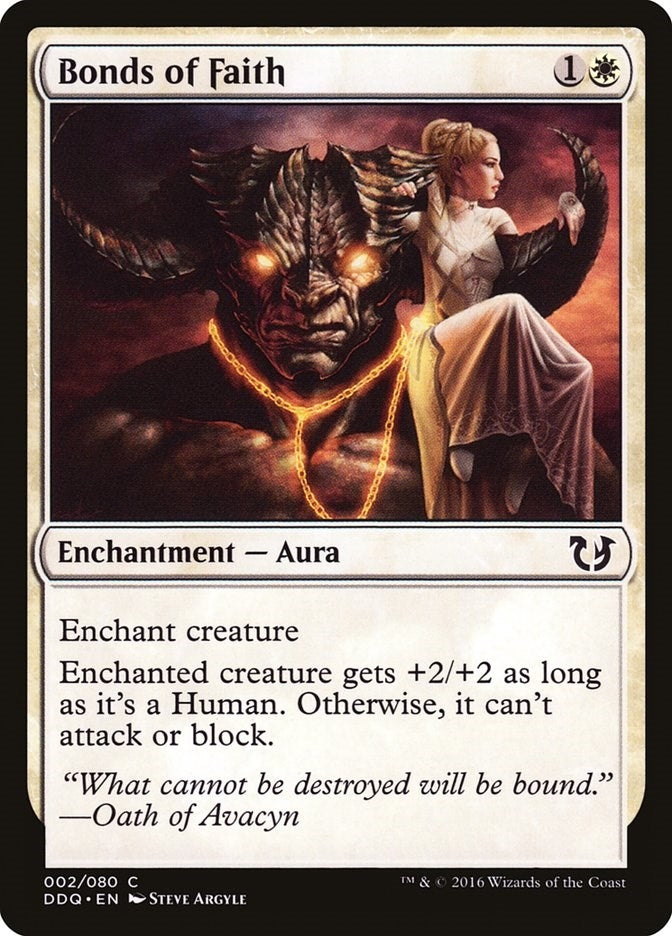 Image for Bonds of Faith (2) (Blessed vs. Cursed) - Magic: The Gathering