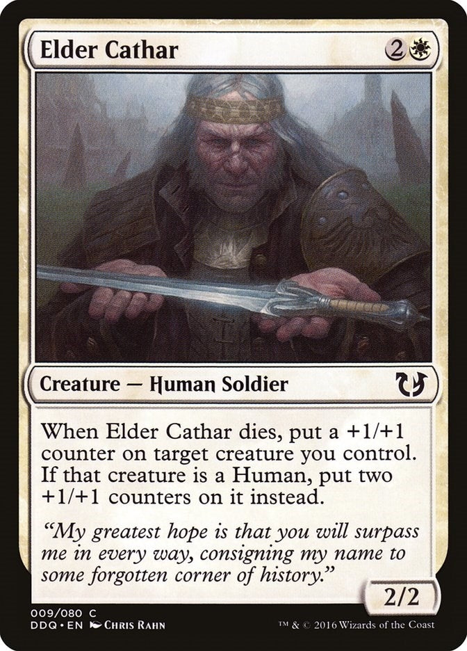 Image for Elder Cathar (9) (Blessed vs. Cursed) - Magic: The Gathering