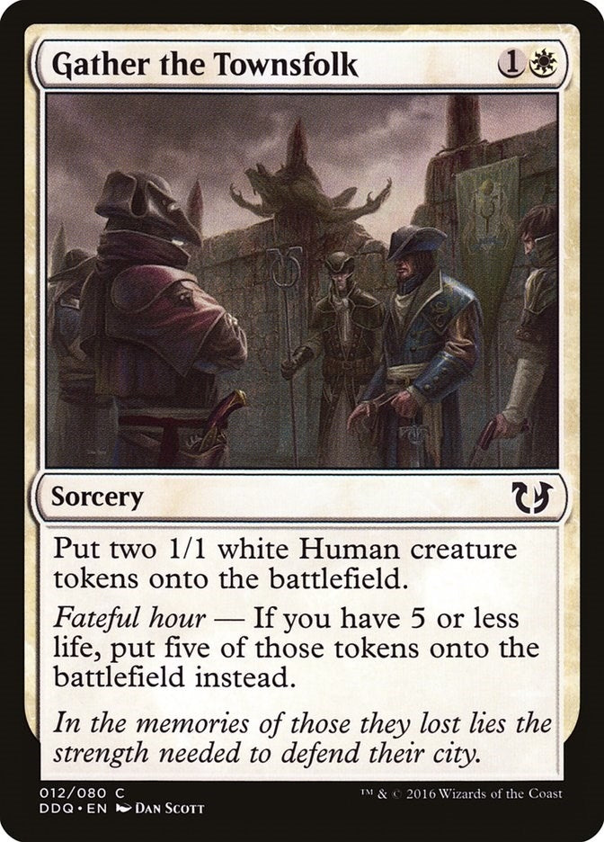 Image for Gather the Townsfolk (12) (Blessed vs. Cursed) - Magic: The Gathering