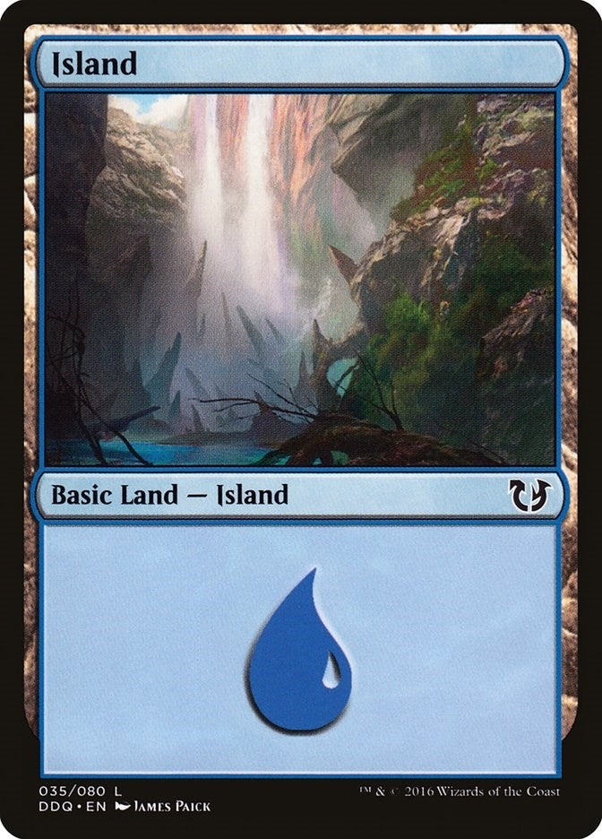 Image for Island (035) (35) (Blessed vs. Cursed) - Magic: The Gathering