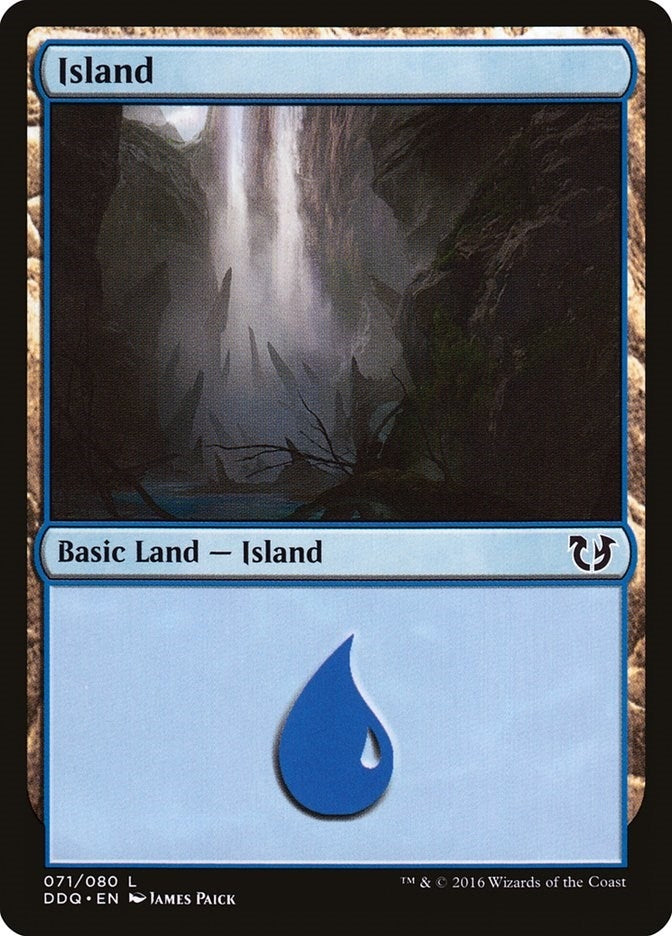 Image for Island (071) (71) (Blessed vs. Cursed) - Magic: The Gathering