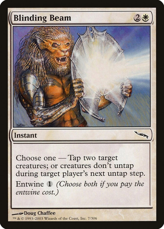 Image for Blinding Beam (7) (Mirrodin) - Magic: The Gathering
