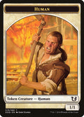 Image for Human Token (78) (Blessed vs. Cursed) - Magic: The Gathering