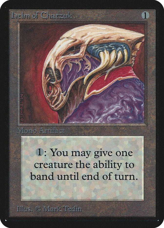 Image for Helm of Chatzuk (Alpha Edition) - Magic: The Gathering