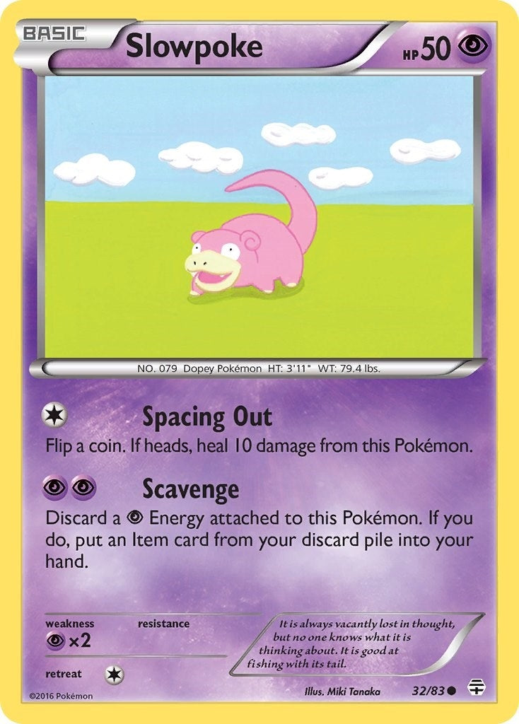 Image for Slowpoke (32/83) (GEN) - Pokemon