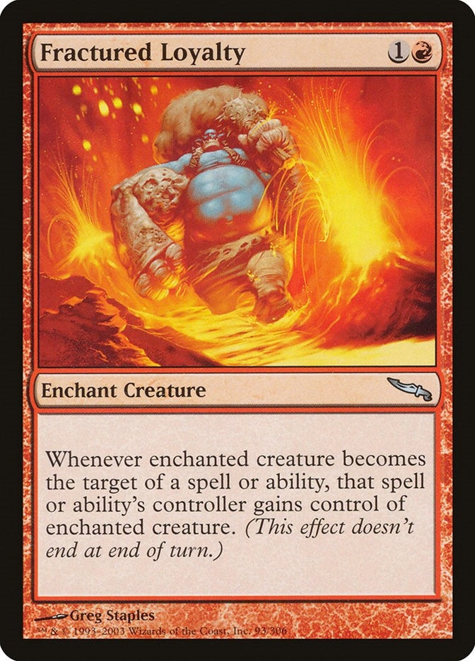 Image for Fractured Loyalty (93) (Mirrodin) - Magic: The Gathering