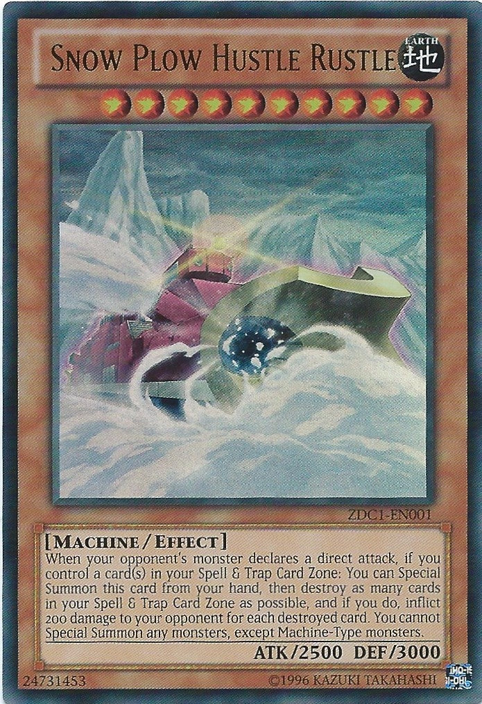 Image for Snow Plow Hustle Rustle (ZDC1-EN001) (ZEXEU) - YuGiOh