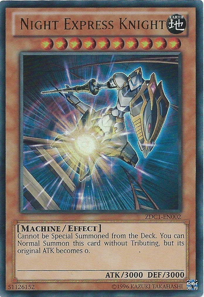 Image for Night Express Knight (ZDC1-EN002) (ZEXEU) - YuGiOh