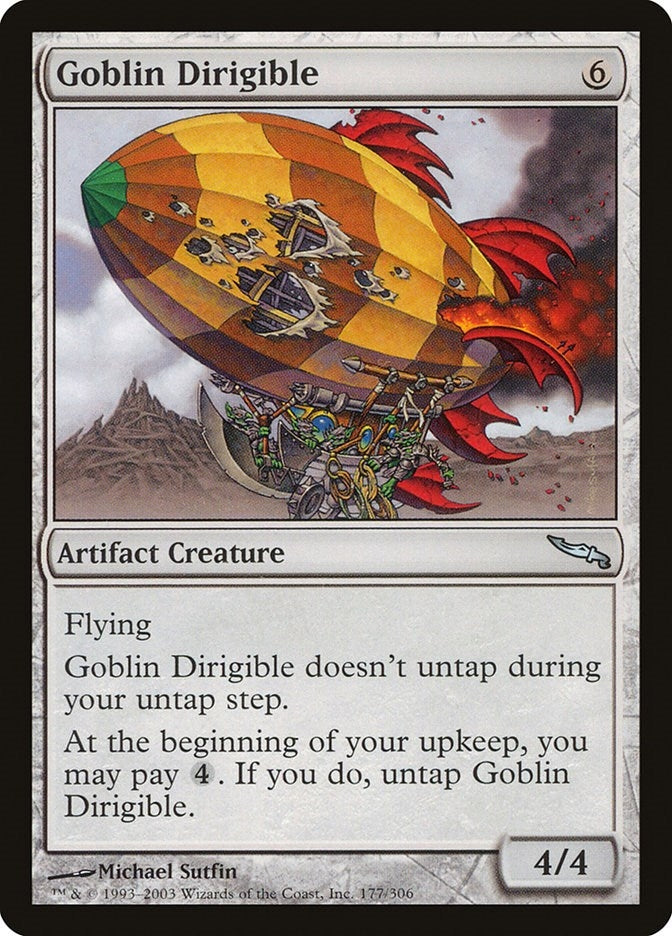 Image for Goblin Dirigible (177) (Mirrodin) - Magic: The Gathering