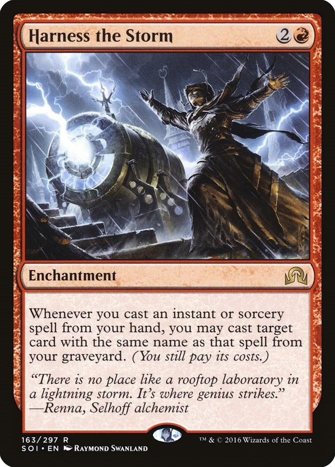 Image for Harness the Storm (163) (Shadows over Innistrad) - Magic: The Gathering