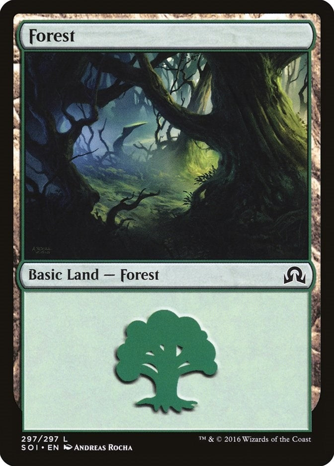 Image for Forest (297) (297) (Shadows over Innistrad) - Magic: The Gathering
