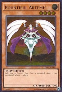 Image for Bountiful Artemis (UTR) (OP01-EN001) (OP01) - YuGiOh