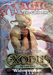 Image for Exodus Theme Deck - Widowmaker - Magic: The Gathering