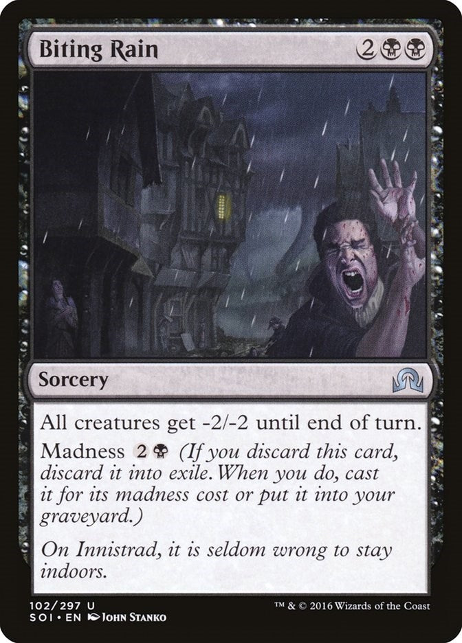 Image for Biting Rain (102) (Shadows over Innistrad) - Magic: The Gathering