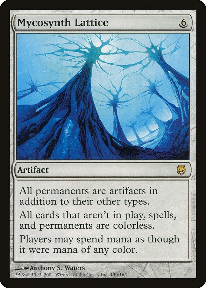 Image for Mycosynth Lattice (130) (Darksteel) - Magic: The Gathering