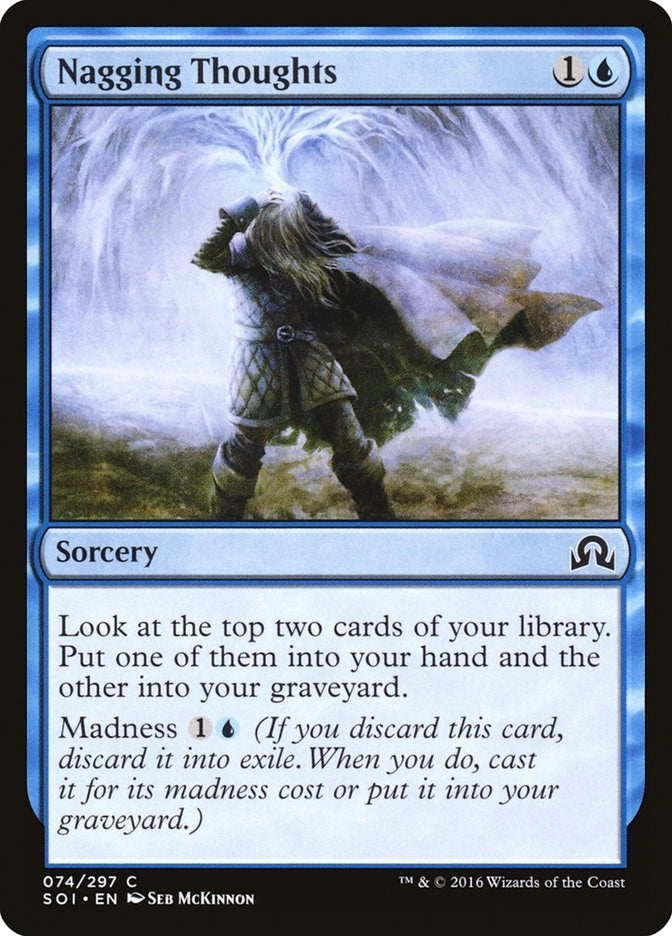 Image for Nagging Thoughts (74) (Shadows over Innistrad) - Magic: The Gathering