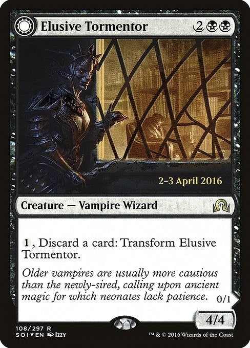 Image for Elusive Tormentor (108) (Prerelease Cards) - Magic: The Gathering