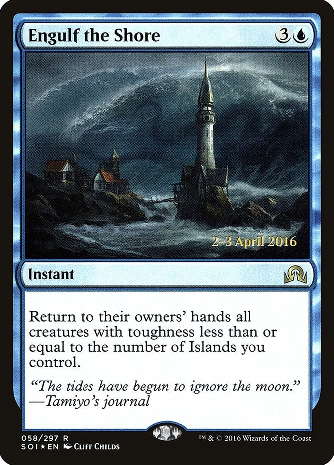 Image for Engulf the Shore (58) (Prerelease Cards) - Magic: The Gathering