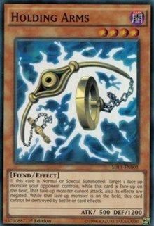 Image for Holding Arms (MIL1-EN003) (MIL1) - YuGiOh