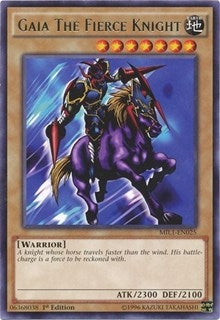Image for Gaia The Fierce Knight (MIL1-EN025) (MIL1) - YuGiOh