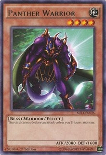 Image for Panther Warrior (MIL1-EN036) (MIL1) - YuGiOh