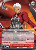 Image for "Idealism's Despair" Archer (FS/S36-E049 RR) (Fate/stay night [Unlimited Blade Works] Vol. II) - Weiss Schwarz