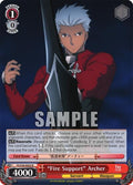 Image for "Fire Support" Archer (FS/S36-E055 R) (Fate/stay night [Unlimited Blade Works] Vol. II) - Weiss Schwarz