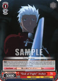 Image for "End of Fight" Archer (FS/S36-E062 U) (Fate/stay night [Unlimited Blade Works] Vol. II) - Weiss Schwarz