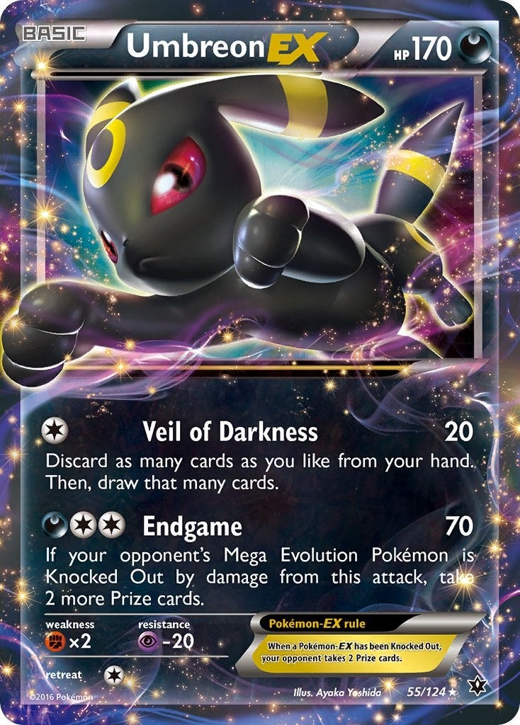 Image for Umbreon EX (55/124) (FCO) - Pokemon