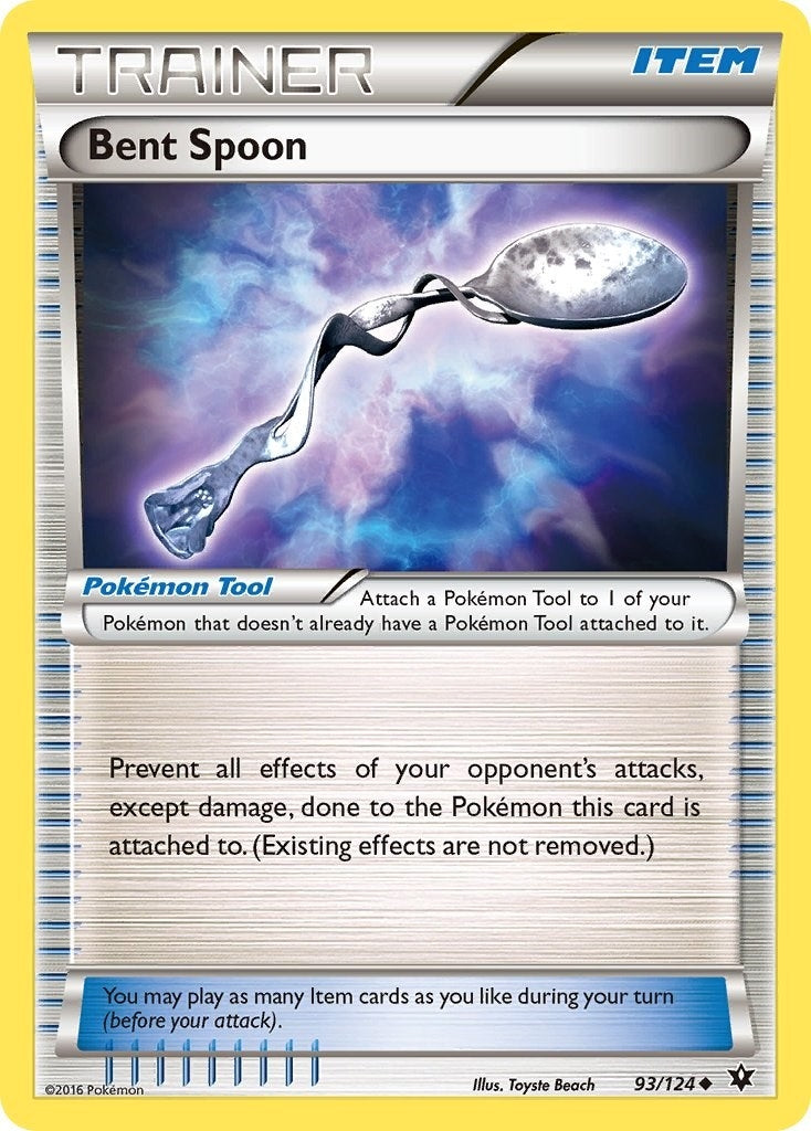 Image for Bent Spoon (93/124) (FCO) - Pokemon