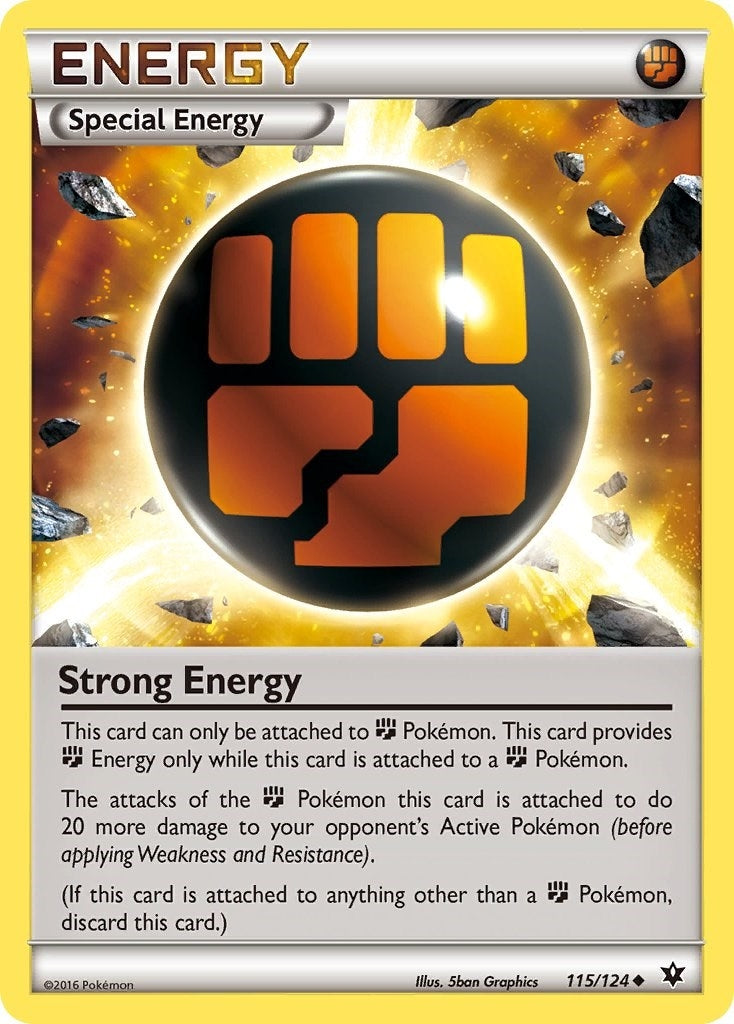 Image for Strong Energy (115/124) (FCO) - Pokemon