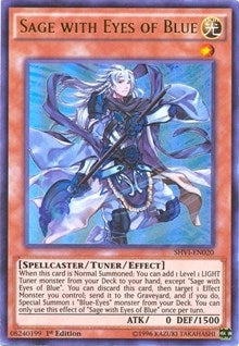 Image for Sage with Eyes of Blue (SHVI-EN020) (SHVI) - YuGiOh