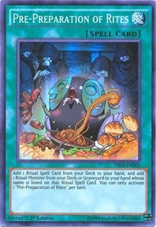 Image for Pre-Preparation of Rites (SHVI-EN065) (SHVI) - YuGiOh