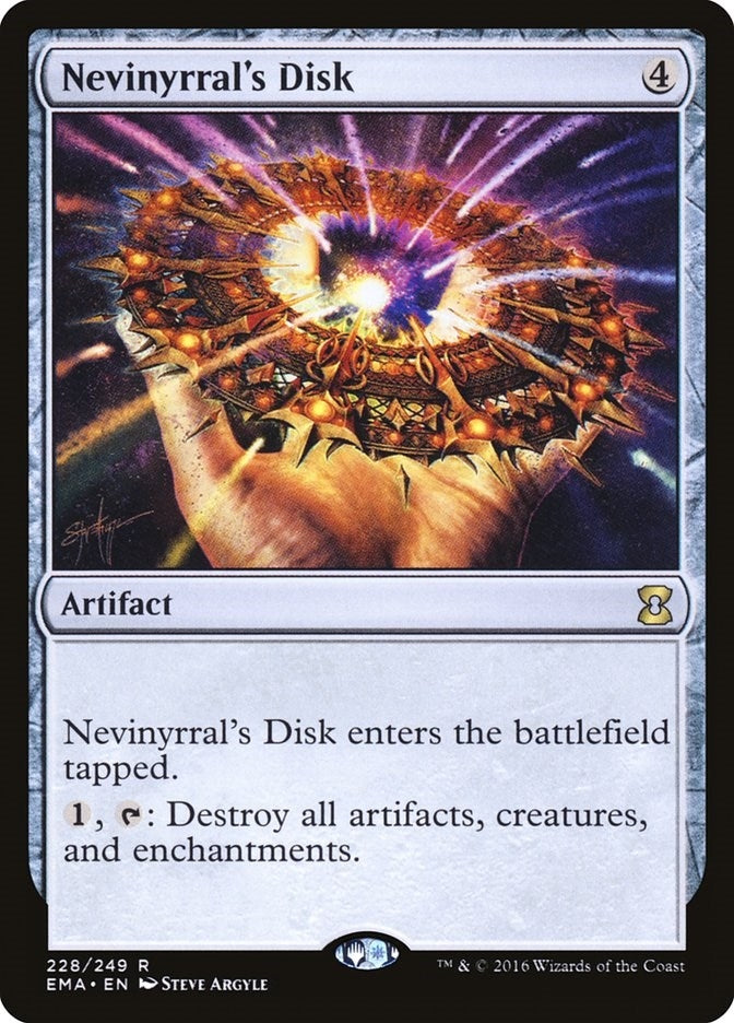 Image for Nevinyrral's Disk (228) (Eternal Masters) - Magic: The Gathering