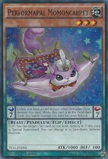 Image for Performapal Momoncarpet (YS16-EN004) (YS16) - YuGiOh