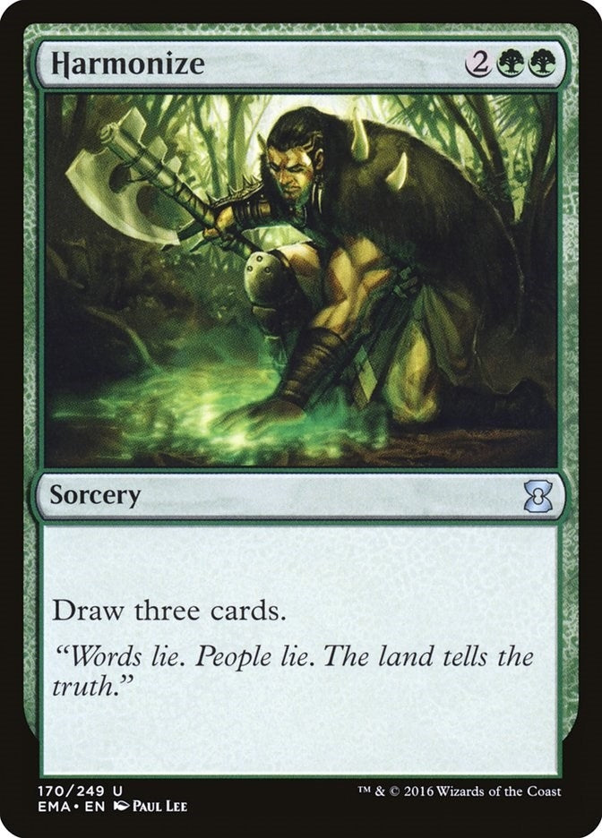 Image for Harmonize (170) (Eternal Masters) - Magic: The Gathering