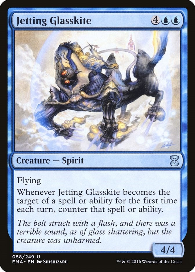 Image for Jetting Glasskite (58) (Eternal Masters) - Magic: The Gathering