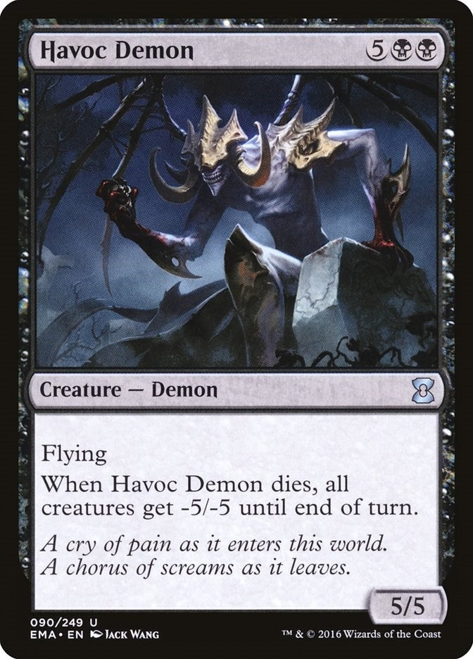 Image for Havoc Demon (90) (Eternal Masters) - Magic: The Gathering