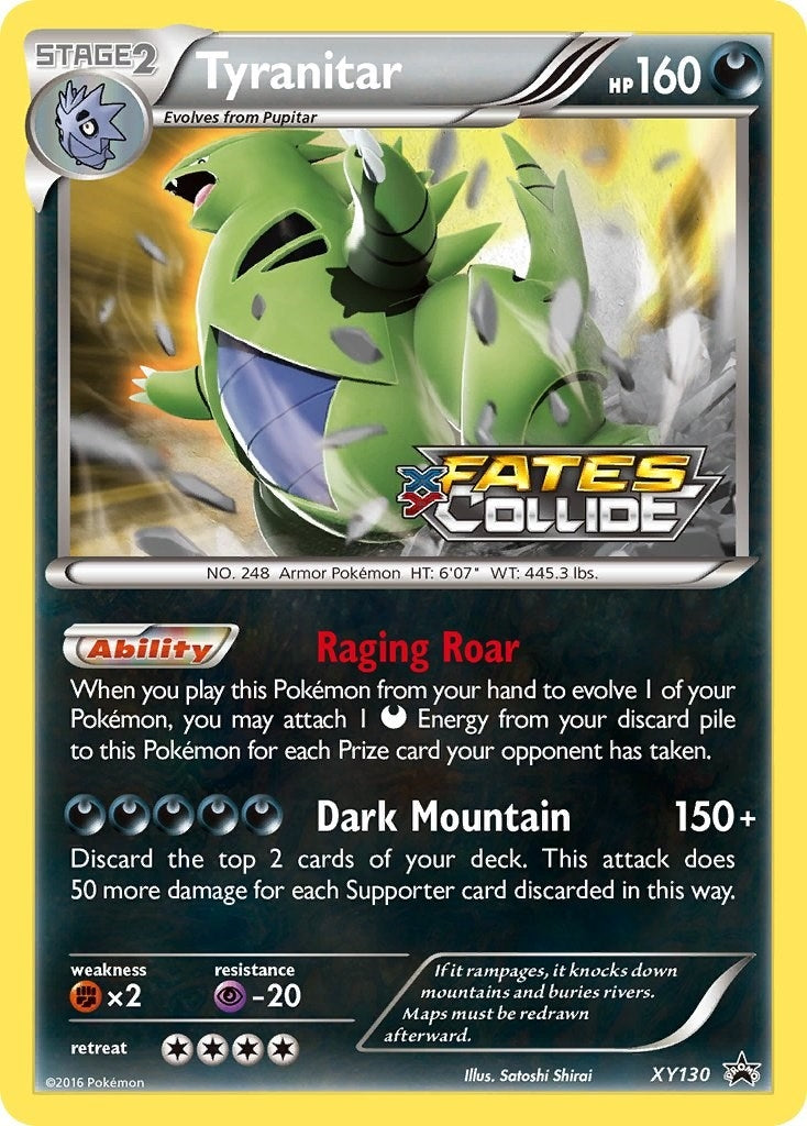 Image for Tyranitar (Prerelease) (XY130) (PR) - Pokemon