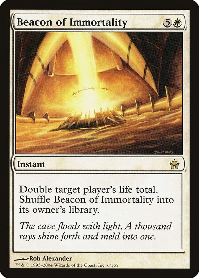 Image for Beacon of Immortality (6) (Fifth Dawn) - Magic: The Gathering