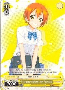 Image for "Summer Uniform" Rin Hoshizora (LL/W36-TE13 TD) (Love Live! Vol. 2) - Weiss Schwarz