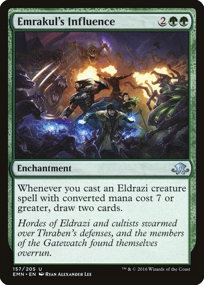 Image for Emrakul's Influence (157) (Eldritch Moon) - Magic: The Gathering
