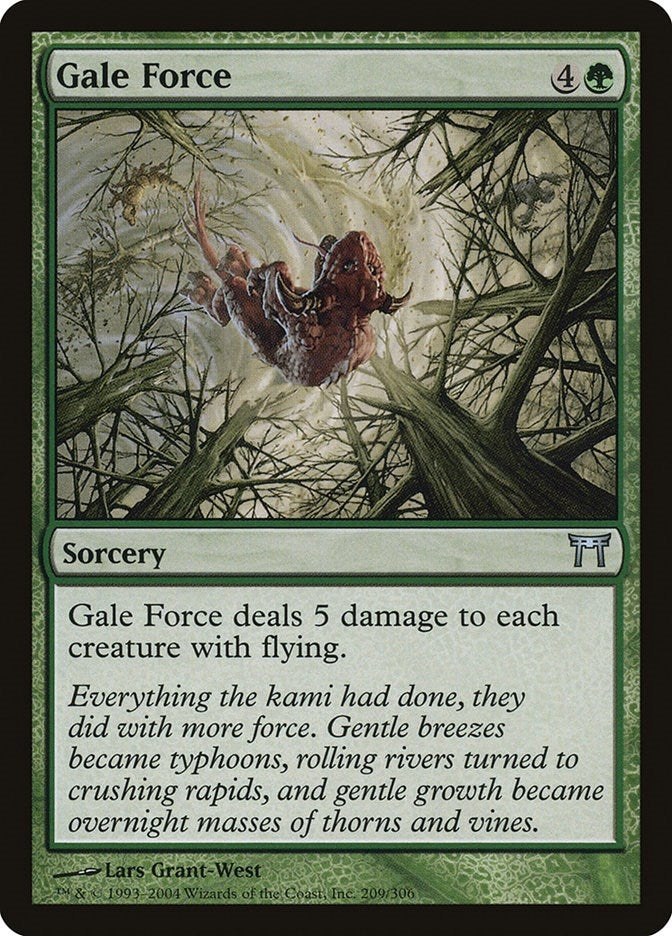 Image for Gale Force (209) (Champions of Kamigawa) - Magic: The Gathering