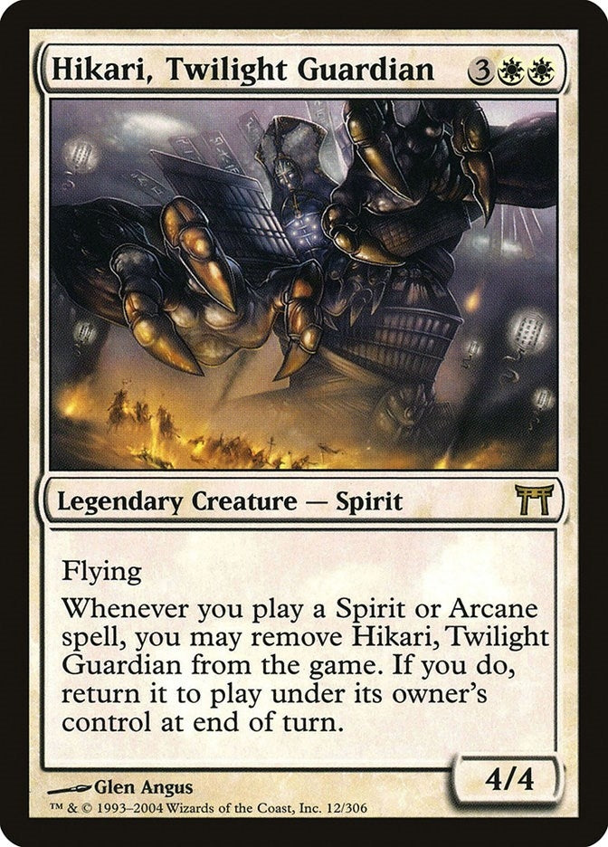 Image for Hikari, Twilight Guardian (12) (Champions of Kamigawa) - Magic: The Gathering