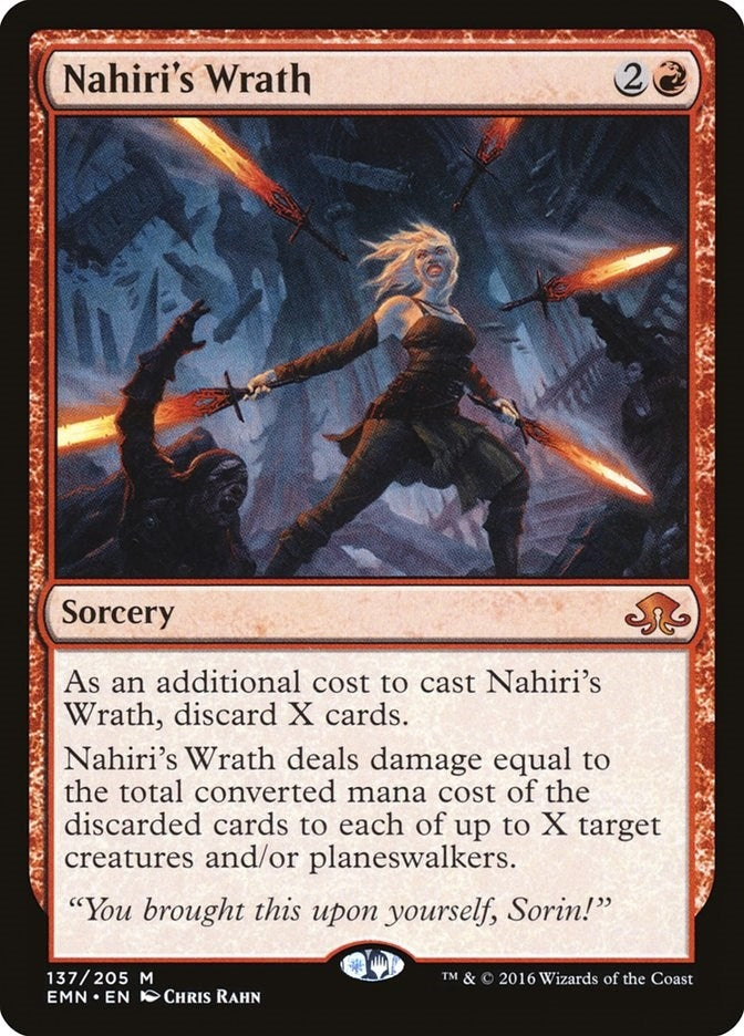 Image for Nahiri's Wrath (137) (Eldritch Moon) - Magic: The Gathering