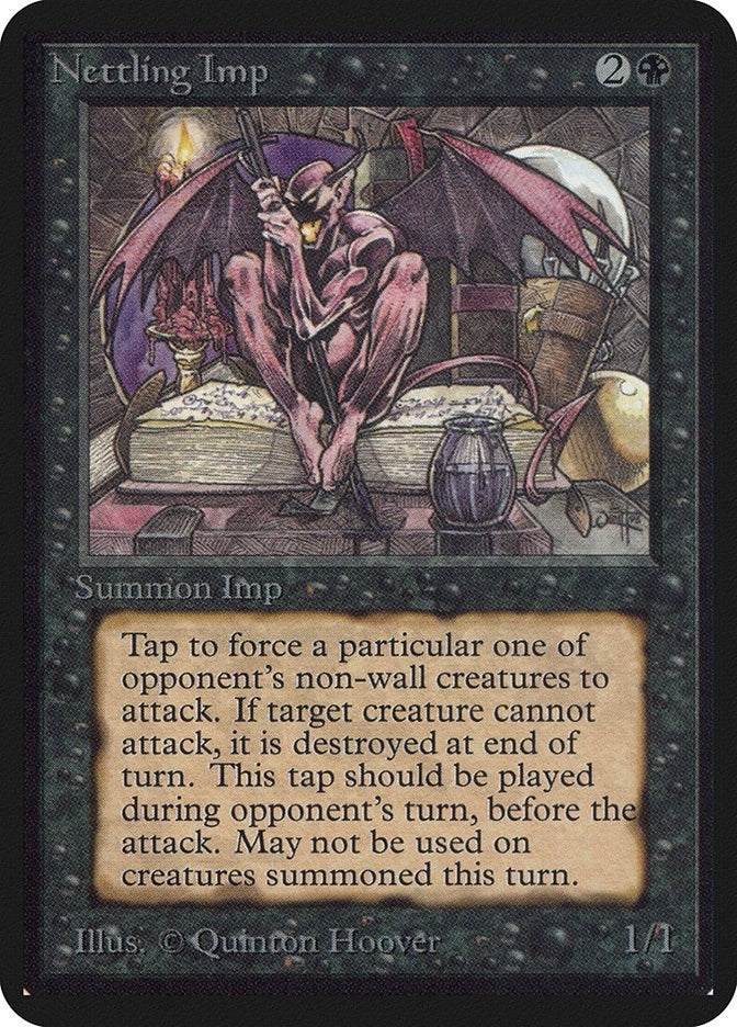 Image for Nettling Imp (Alpha Edition) - Magic: The Gathering